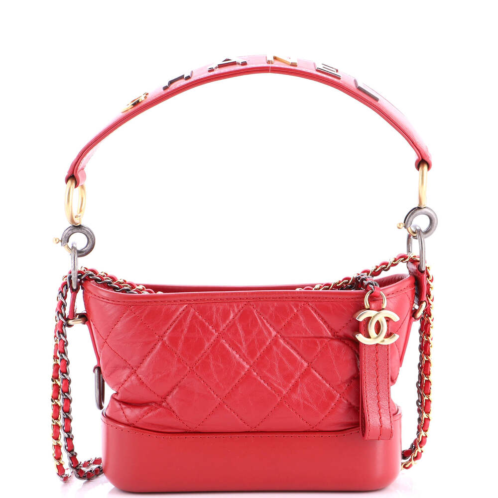 Chanel Gabrielle Hobo With Logo Handle #239884C31B
